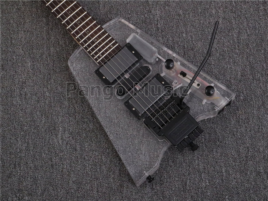 Headless style Acrylic Body Electric Guitar (PAG-026)