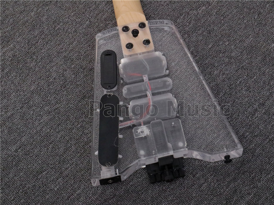 Headless style Acrylic Body Electric Guitar (PAG-026)