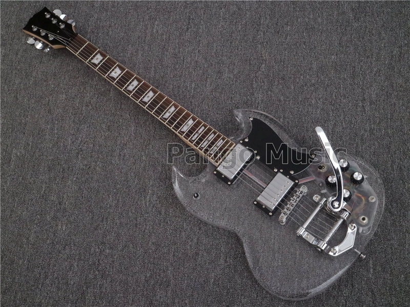 SG style Acrylic Body Electric Guitar (PAG-024)
