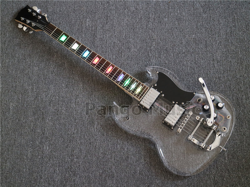 SG style Acrylic Body Electric Guitar (PAG-024)