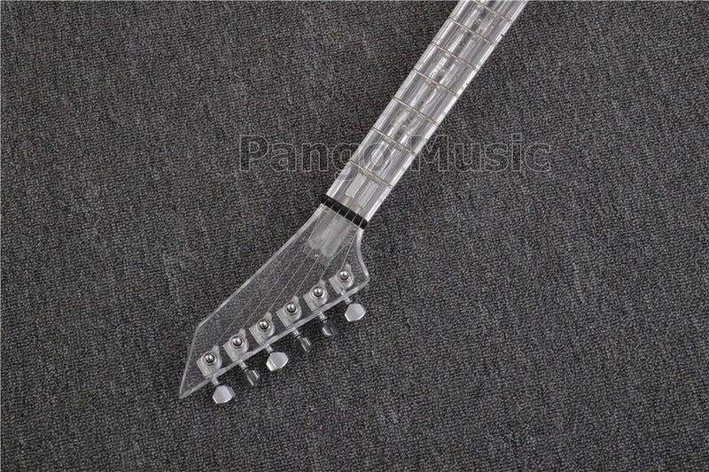V style All Acrylic Electric Guitar (PAG-028)