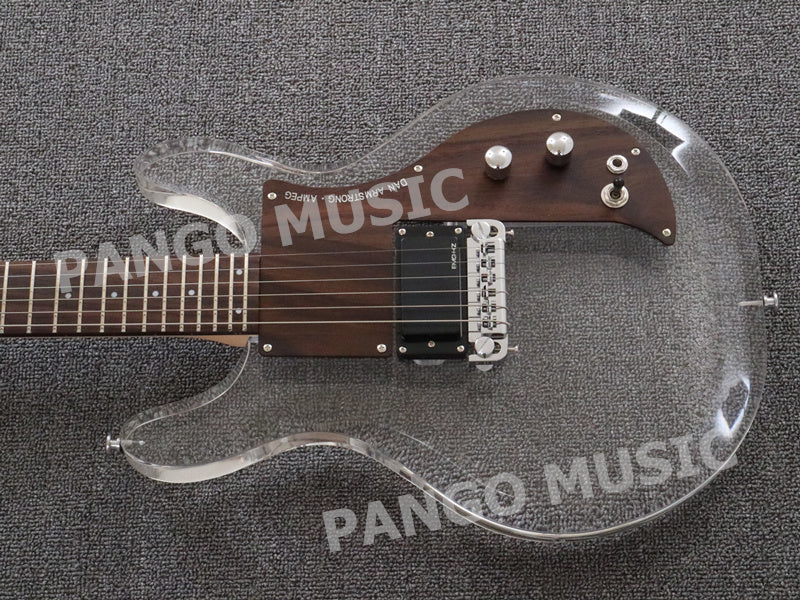 6 strings Acrylic Body Electric Guitar (PAG-006)