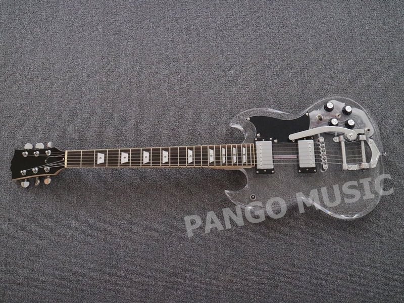 SG style Acrylic Body Electric Guitar (PAG-007)