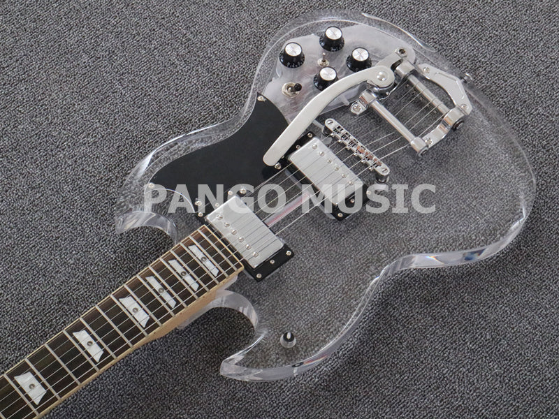 SG style Acrylic Body Electric Guitar (PAG-007)