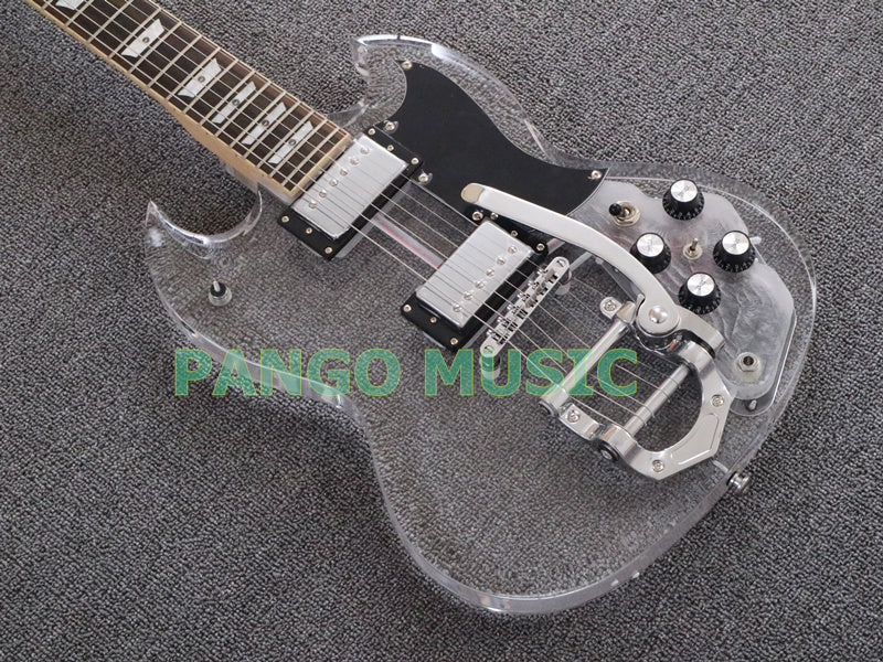 SG style Acrylic Body Electric Guitar (PAG-007)