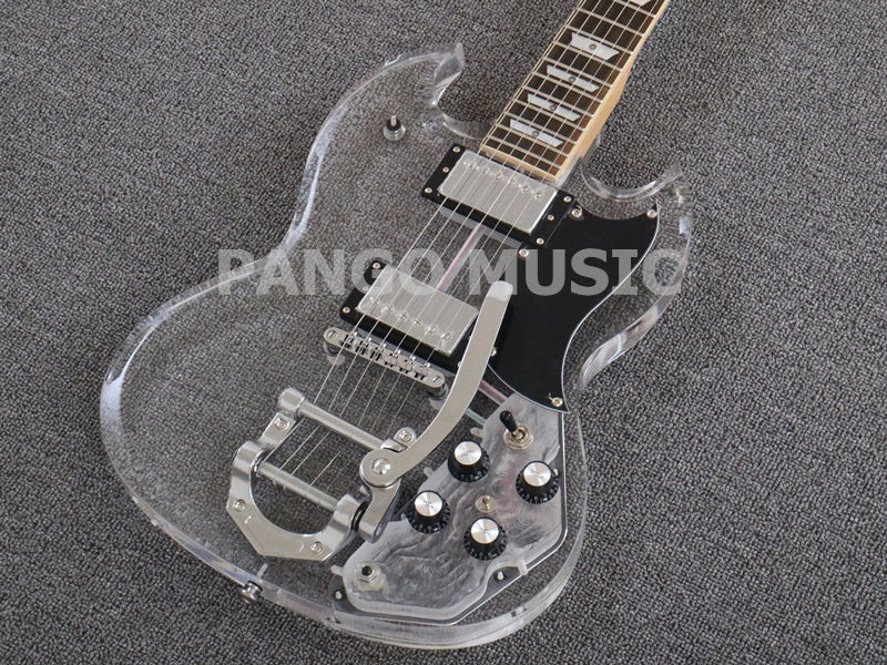 SG style Acrylic Body Electric Guitar (PAG-007)