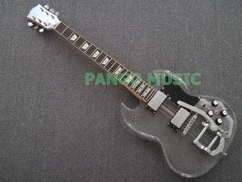 SG style Acrylic Body Electric Guitar (PAG-007)