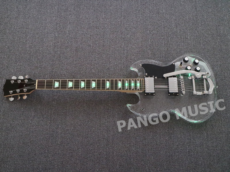SG style Acrylic Body Electric Guitar (PAG-007)
