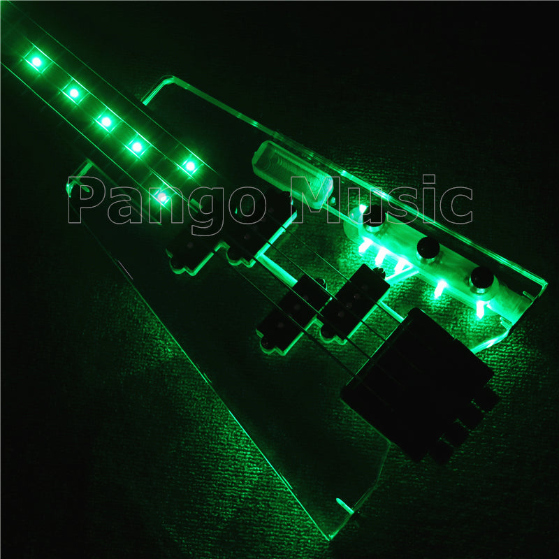 Headless 4 Strings Electric Bass Guitar (PAG-030)