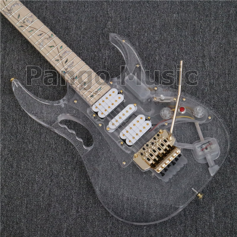 Iba Style Acrylic Body Electric Guitar (PAG-031)