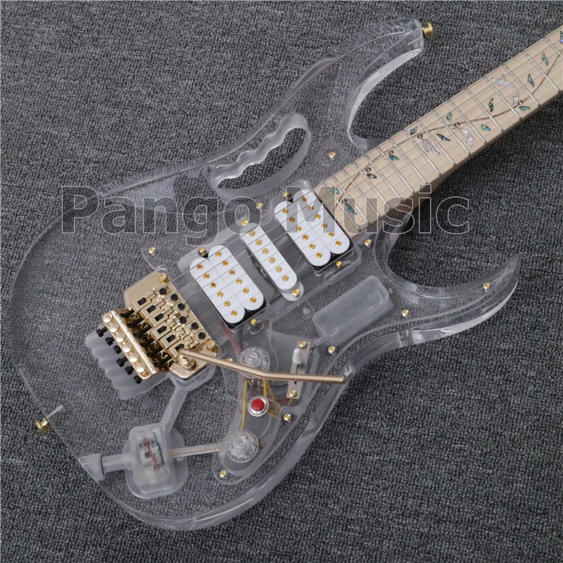 Iba Style Acrylic Body Electric Guitar (PAG-031)