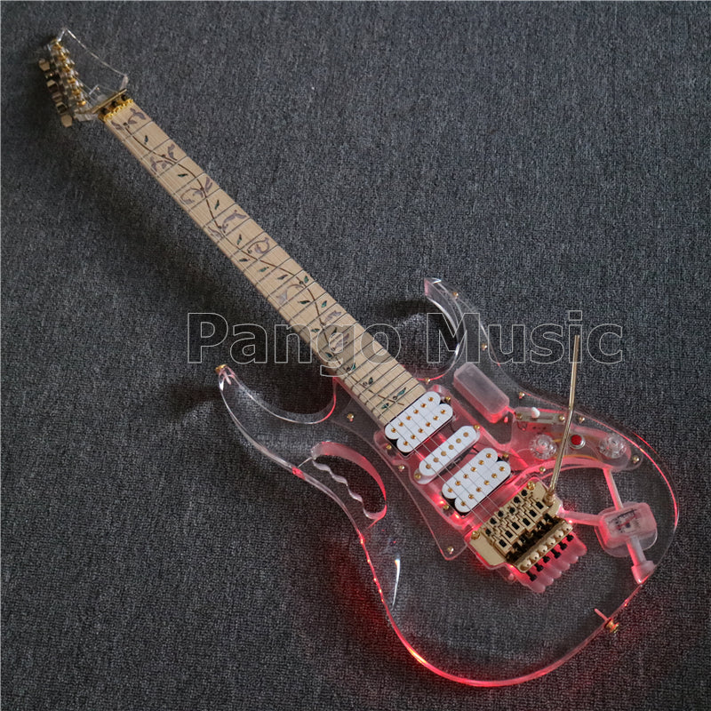 Iba Style Acrylic Body Electric Guitar (PAG-031)
