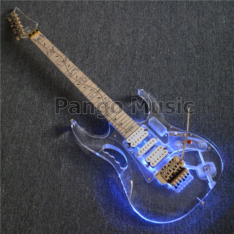 Iba Style Acrylic Body Electric Guitar (PAG-031)