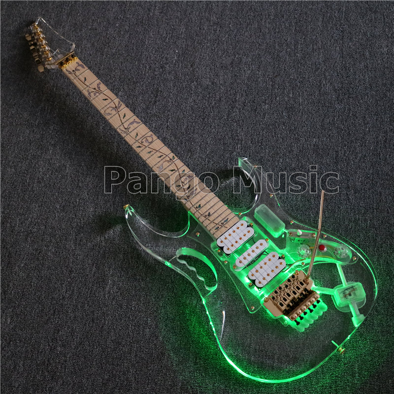 Iba Style Acrylic Body Electric Guitar (PAG-031)
