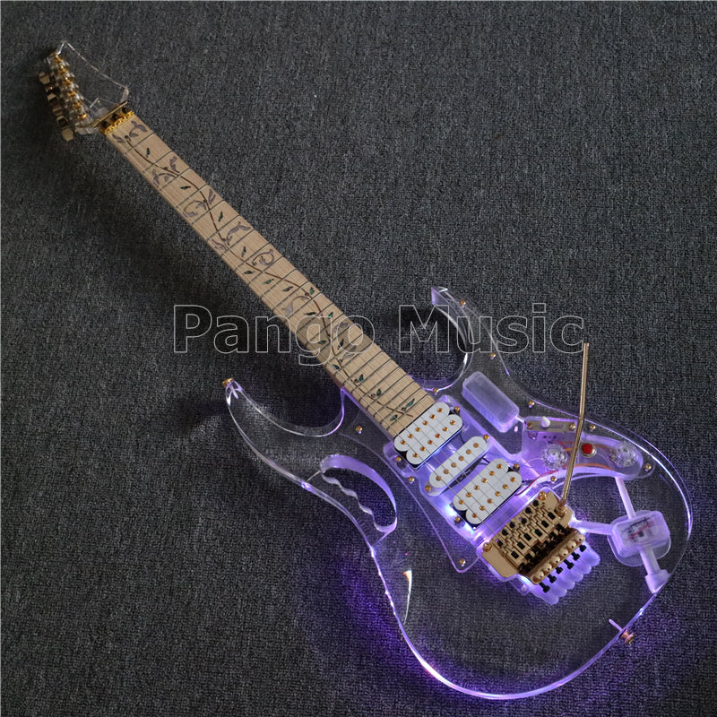 Iba Style Acrylic Body Electric Guitar (PAG-031)