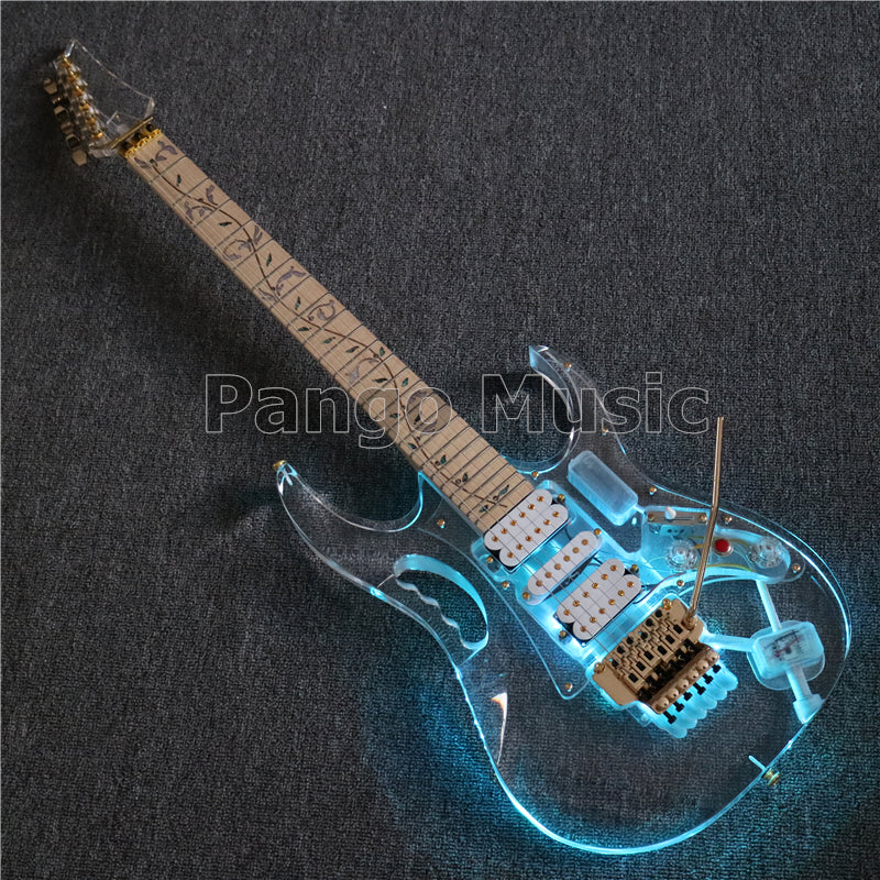 Iba Style Acrylic Body Electric Guitar (PAG-031)