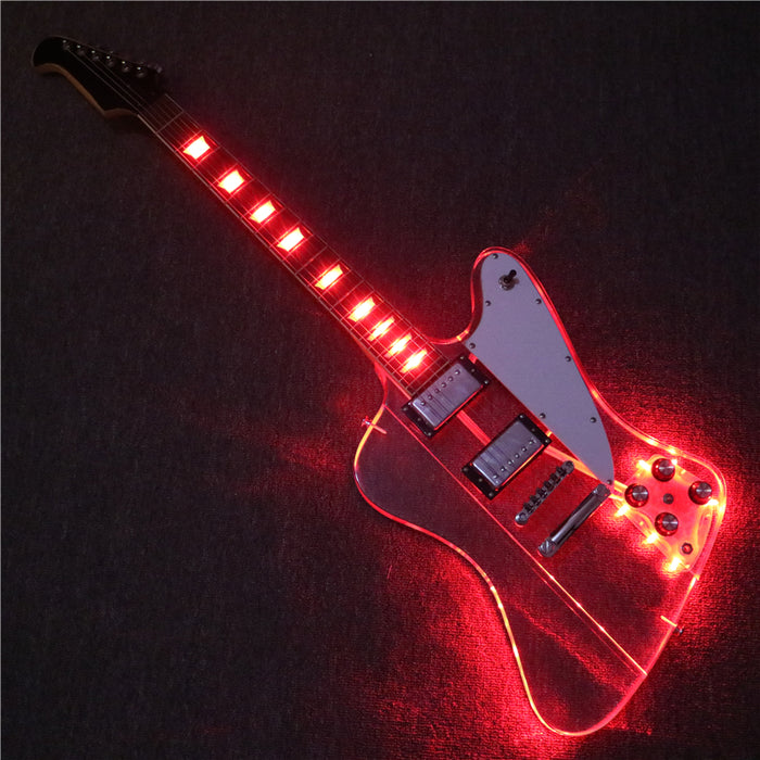 Acrylic Body Firebird style Electric Guitar (PAG-001S)
