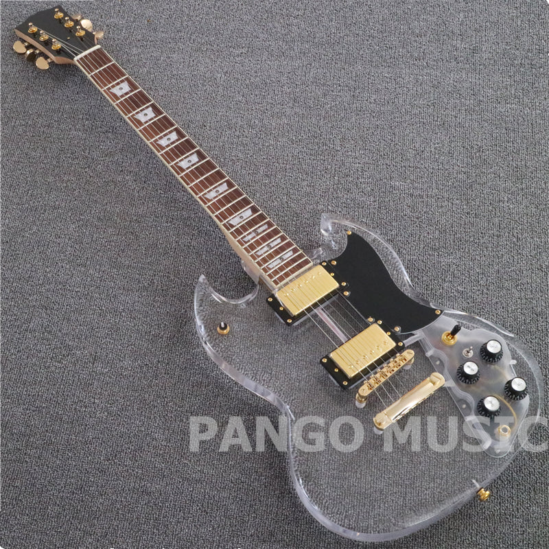 SG style Acrylic Body Electric Guitar (PAG-011)