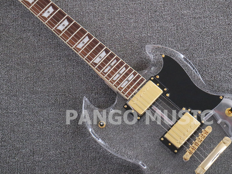 SG style Acrylic Body Electric Guitar (PAG-011)