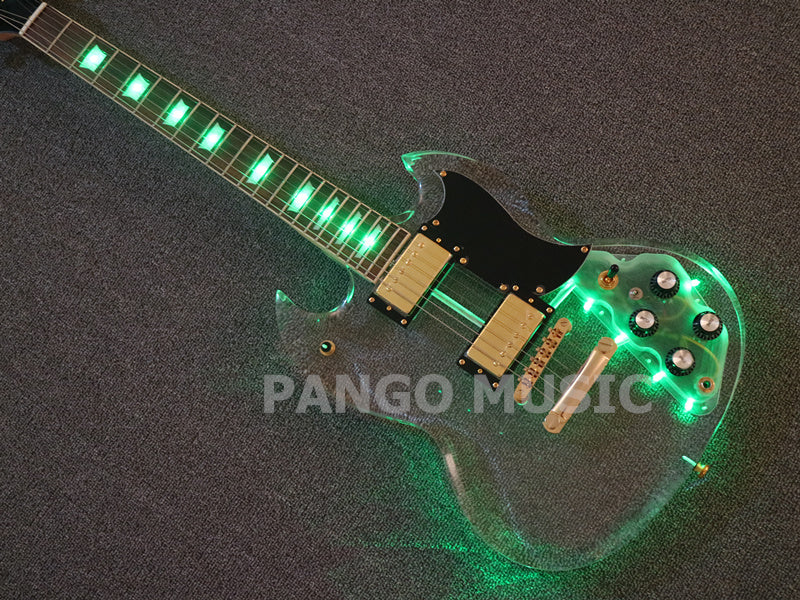 SG style Acrylic Body Electric Guitar (PAG-011)