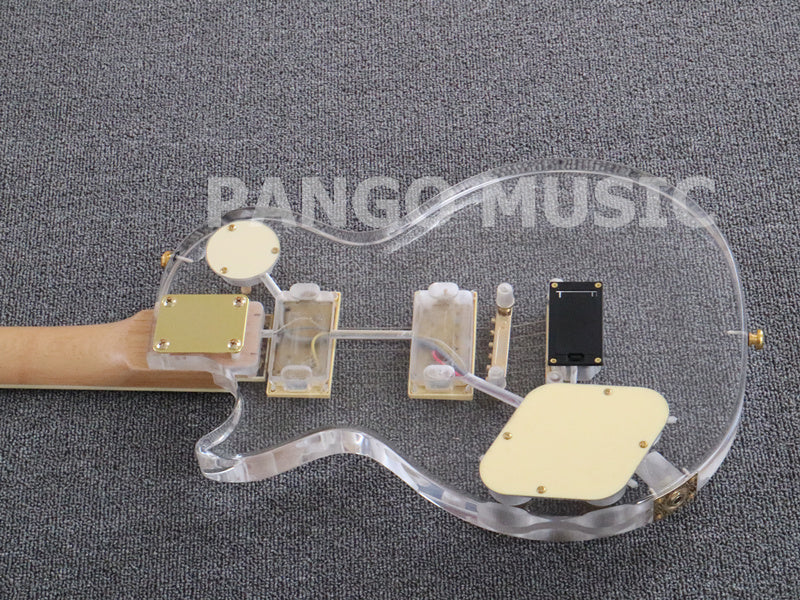 LP style Acrylic Body Electric Guitar (PAG-012)