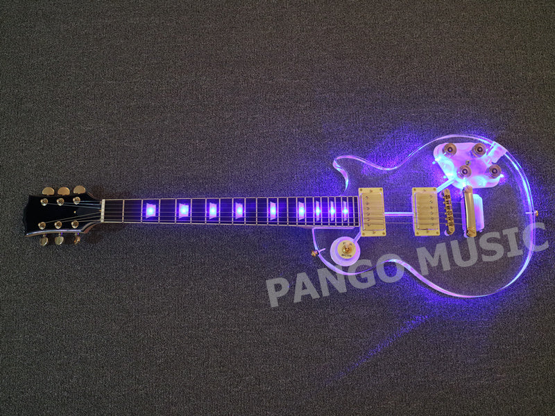 LP style Acrylic Body Electric Guitar (PAG-012)