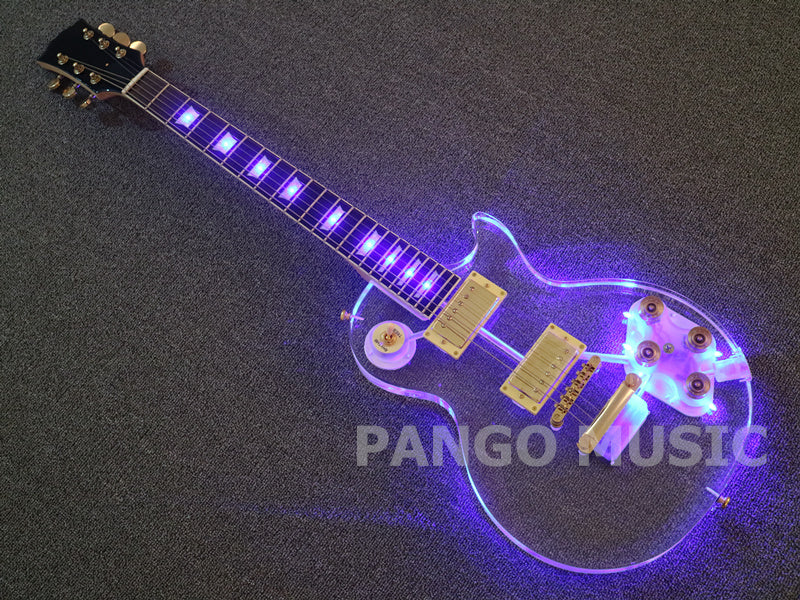 LP style Acrylic Body Electric Guitar (PAG-012)
