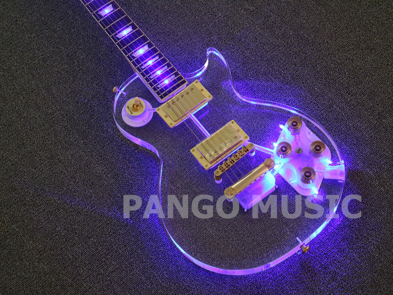 LP style Acrylic Body Electric Guitar (PAG-012)