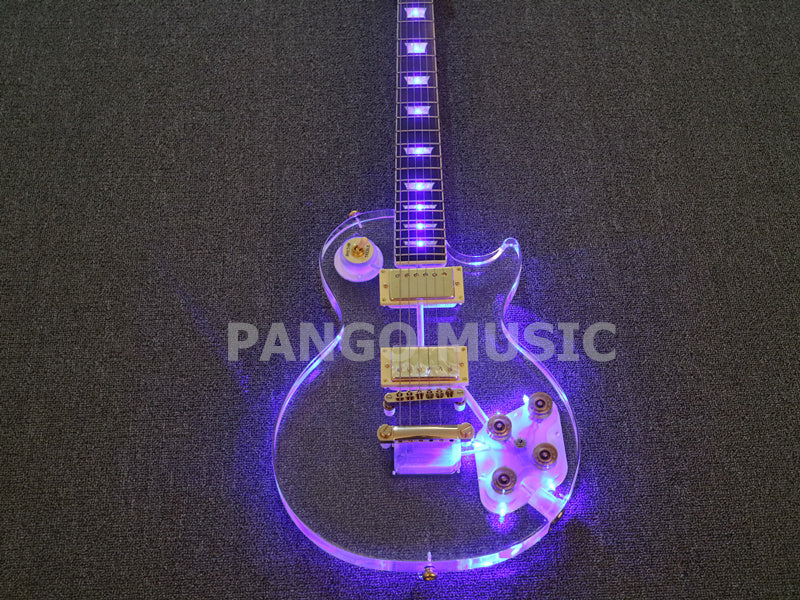 LP style Acrylic Body Electric Guitar (PAG-012)