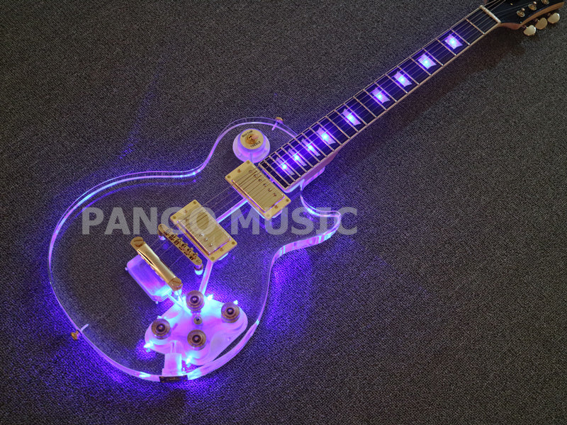 LP style Acrylic Body Electric Guitar (PAG-012)