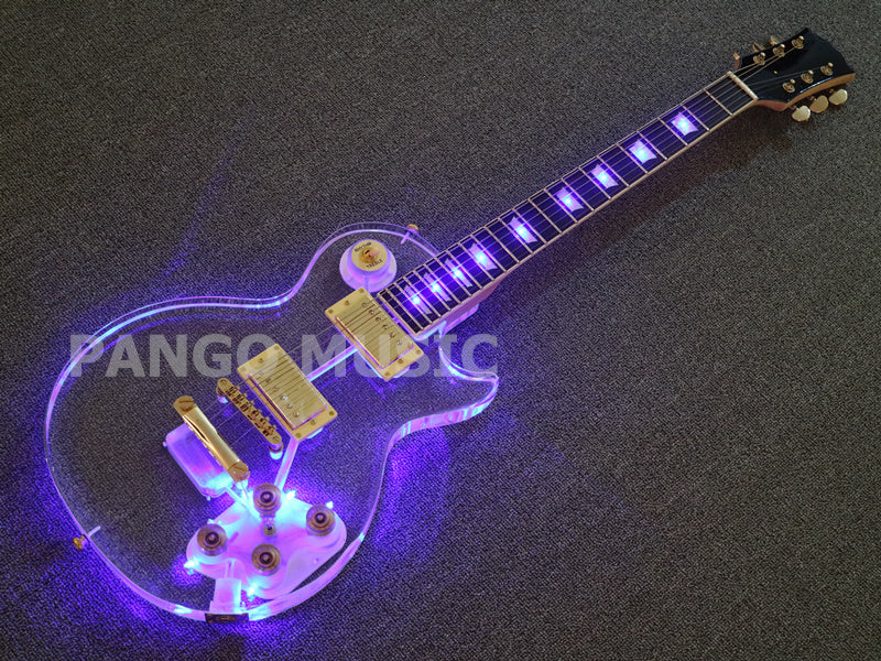 LP style Acrylic Body Electric Guitar (PAG-012)