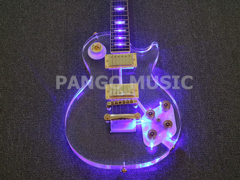 LP style Acrylic Body Electric Guitar (PAG-012)