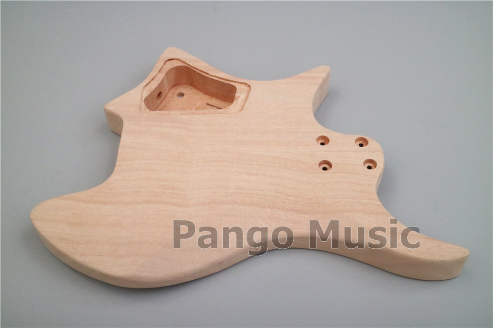 Headless DIY Electric Guitar Kit with Quilted Maple Top (ZQN-007