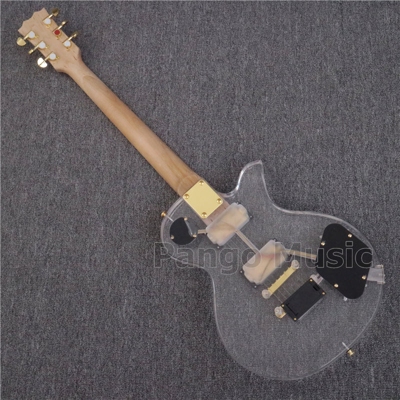 LP Style Left Hand Acrylic Body Electric Guitar (PLP-003)