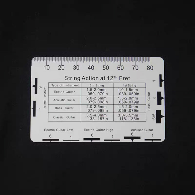 GuitarKit.shop Guitar Measuring Ruler(MR-005)