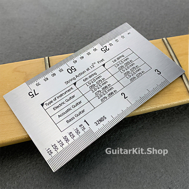 GuitarKit.shop Guitar Measuring Ruler(MR-006)