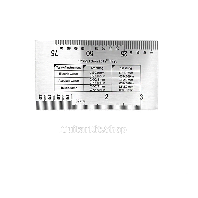 GuitarKit.shop Guitar Measuring Ruler(MR-006)