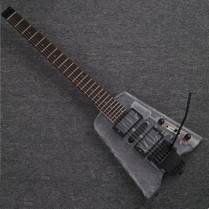 Headless style Acrylic Body Electric Guitar (PAG-021)