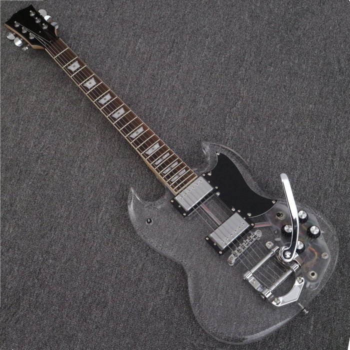 SG style Acrylic Body Electric Guitar (PAG-024)