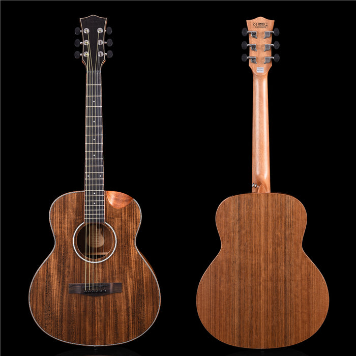 36 Inch All Walnut Wood Acoustic Guitar (PAG-1603)