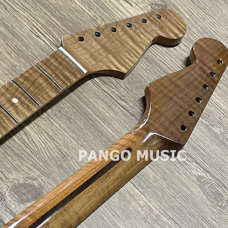 Standard 60S Roasted Flamed Maple ST Style Electric Guitar Neck (2025)