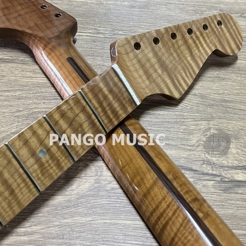 Standard 60S Roasted Flamed Maple ST Style Electric Guitar Neck (2025)