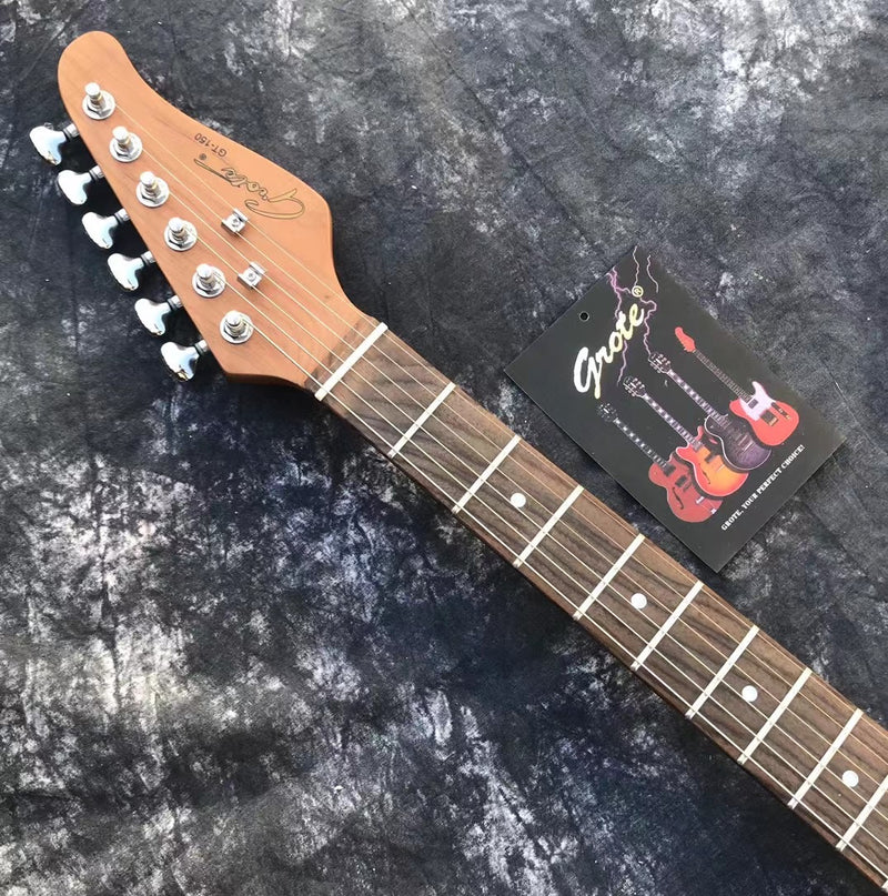 PANGO Music Alder Body/ Carbonized Maple Neck Electric Guitar (YMZ-112S)