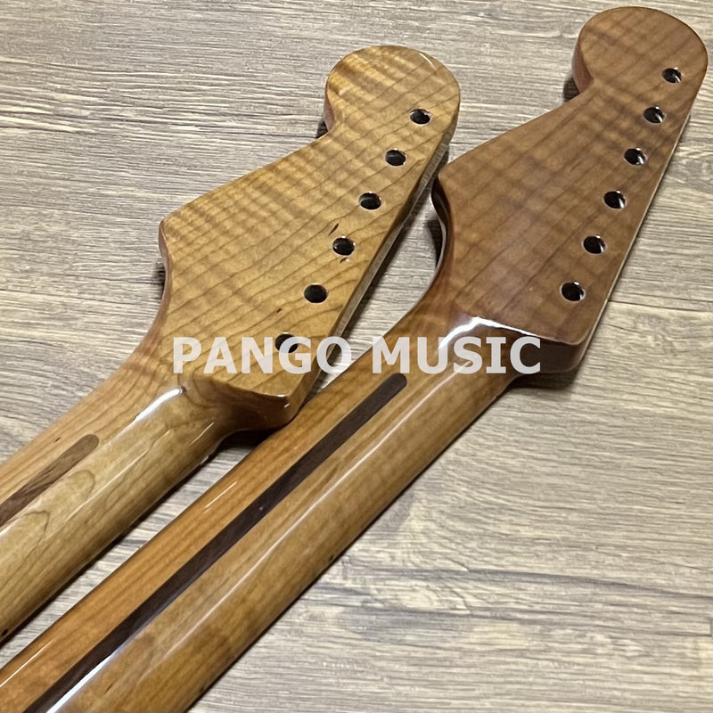 Standard 60S Roasted Flamed Maple ST Style Electric Guitar Neck (2025)