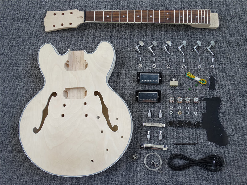 Hollow Body ES335 DIY Electric Guitar Kit (PES335-54)