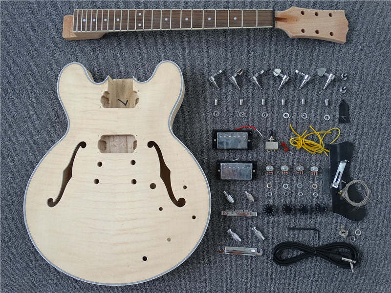 Hollow Body ES335 DIY Electric Guitar Kit (PES335-55)