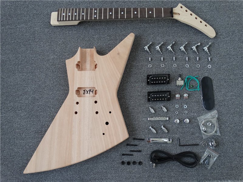 Explorer Style DIY Electric Guitar Kit (PEX-525)