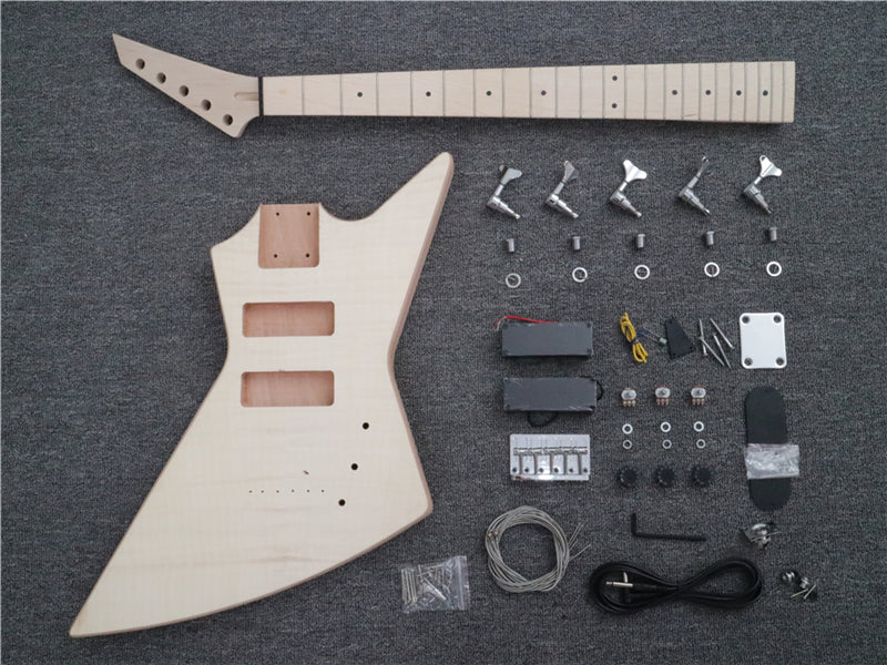 Explorer Style DIY Electric Bass Kit (PEX-923)