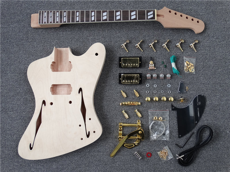 Firebird F Holes Style DIY Electric Guitar Kit (PFB-190) — Guitar