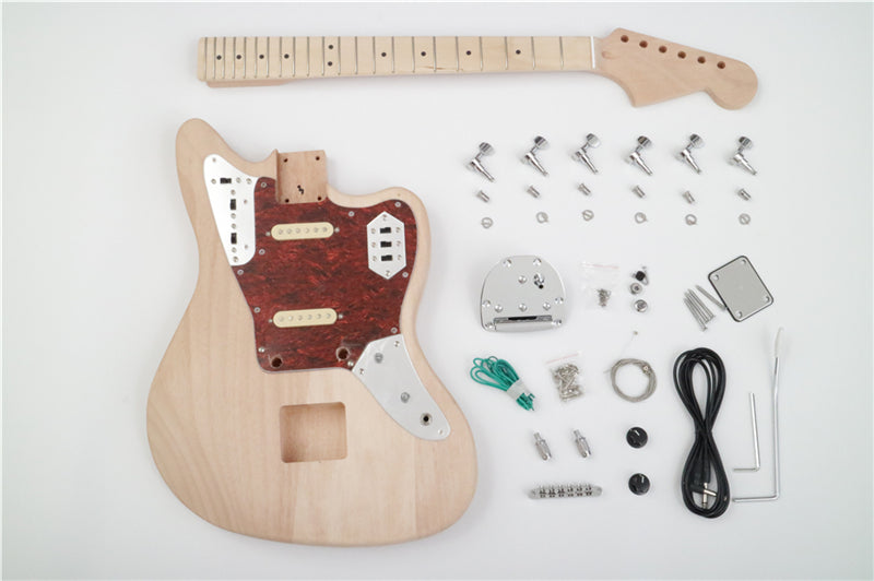 Jaguar Style DIY Electric Guitar Kit (PJG-728K) — Guitar Kit Shop